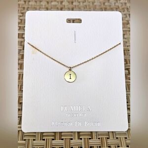 🌸 I * Initial Name Chain Lumiela Necklace 🌸